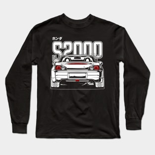 S2000 AP2 (White Print) Long Sleeve T-Shirt